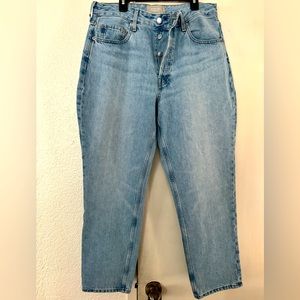 ⭐️Everlane Curvy 90s Cheeky Straight Jeans NWT  high rise Sz 31 Reg Button up⭐️